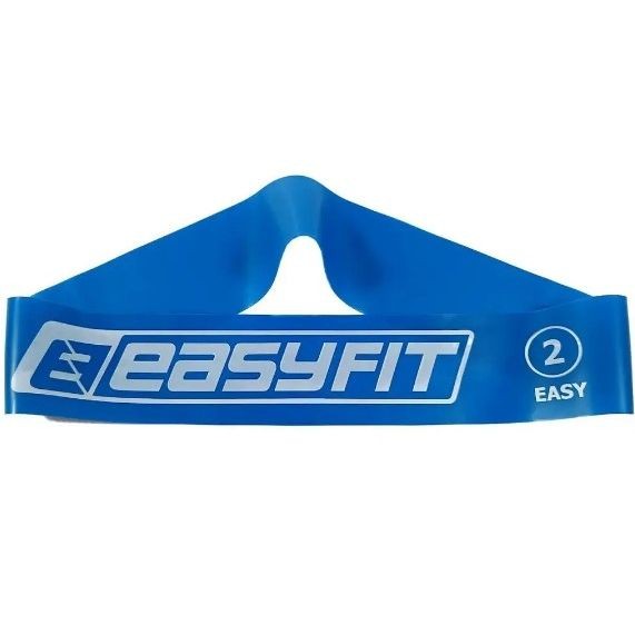 Гумове кільце Easyfit #2 синє для фітнесу