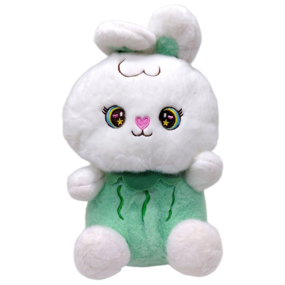 Мягкая игрушка Кролик, который дышит, зелёный