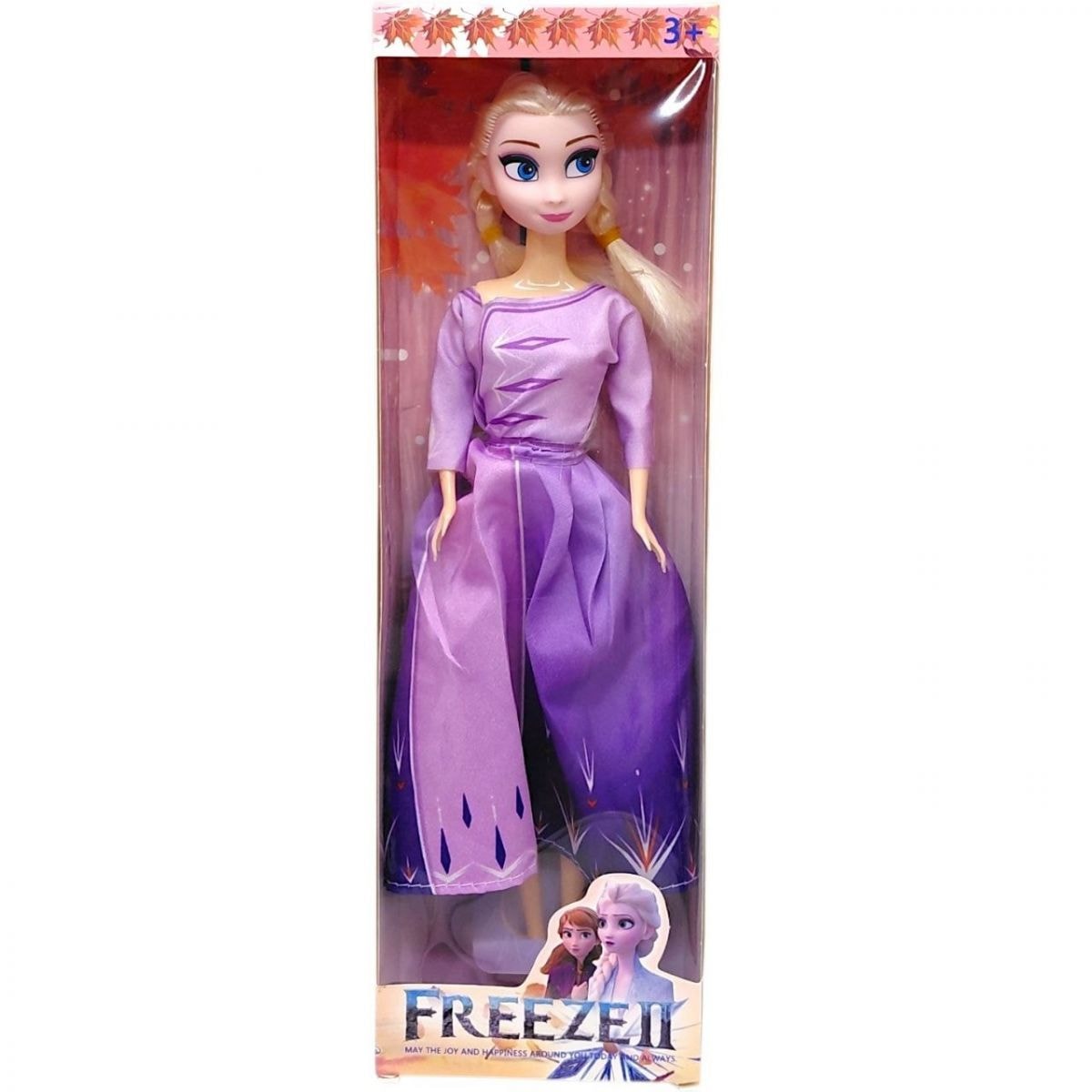 Кукла Frozen Эльза 30 см сиреневая в коробке