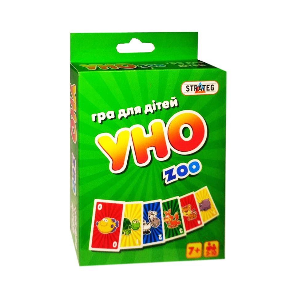 Карточная игра УНО Зоо