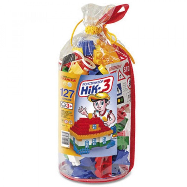 Конструктор НИК-3 127 деталей
