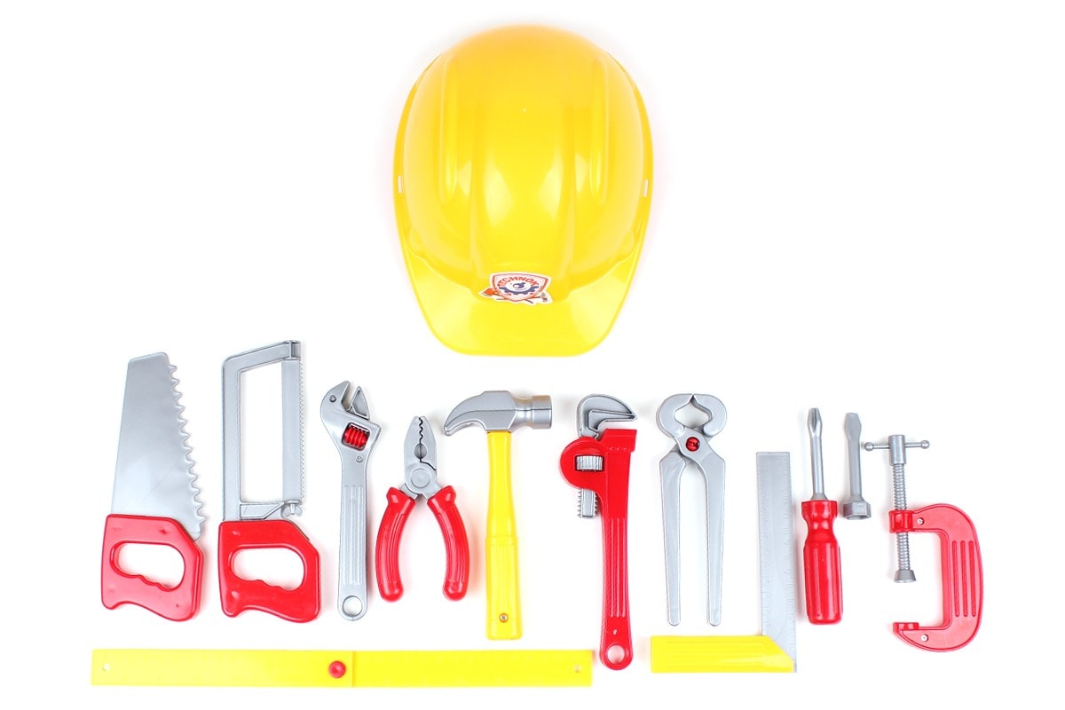 Набір інструментів Tools Set 11 інструментів і каска