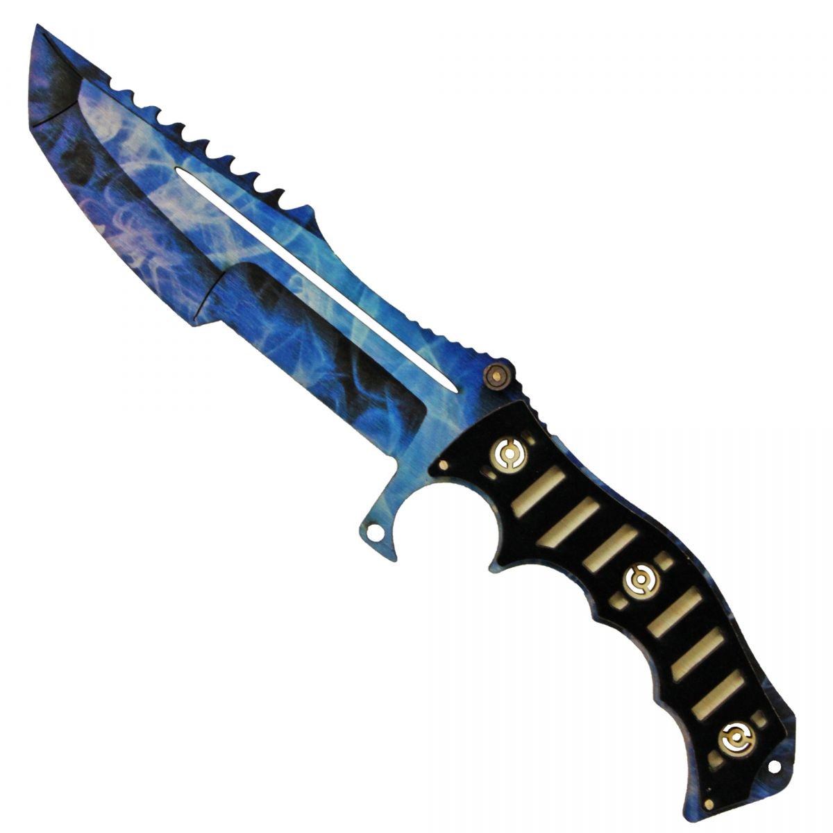 Ніж Мисливський CS GO Crystall fade дерев'яний