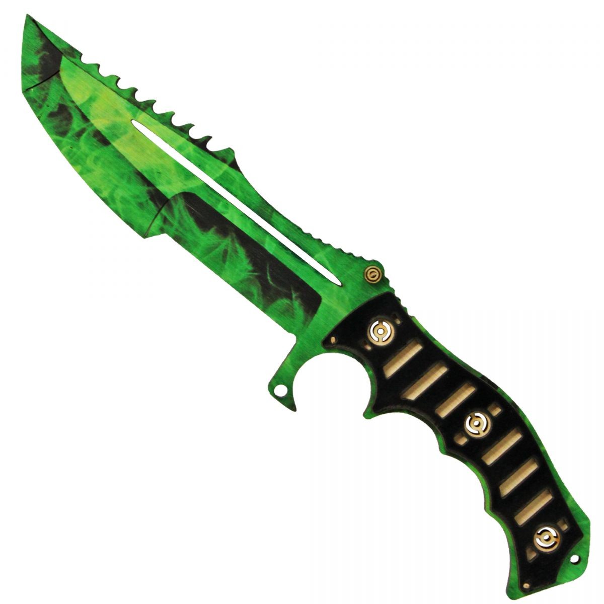 Ніж Мисливський CS GO Emerald дерев'яний