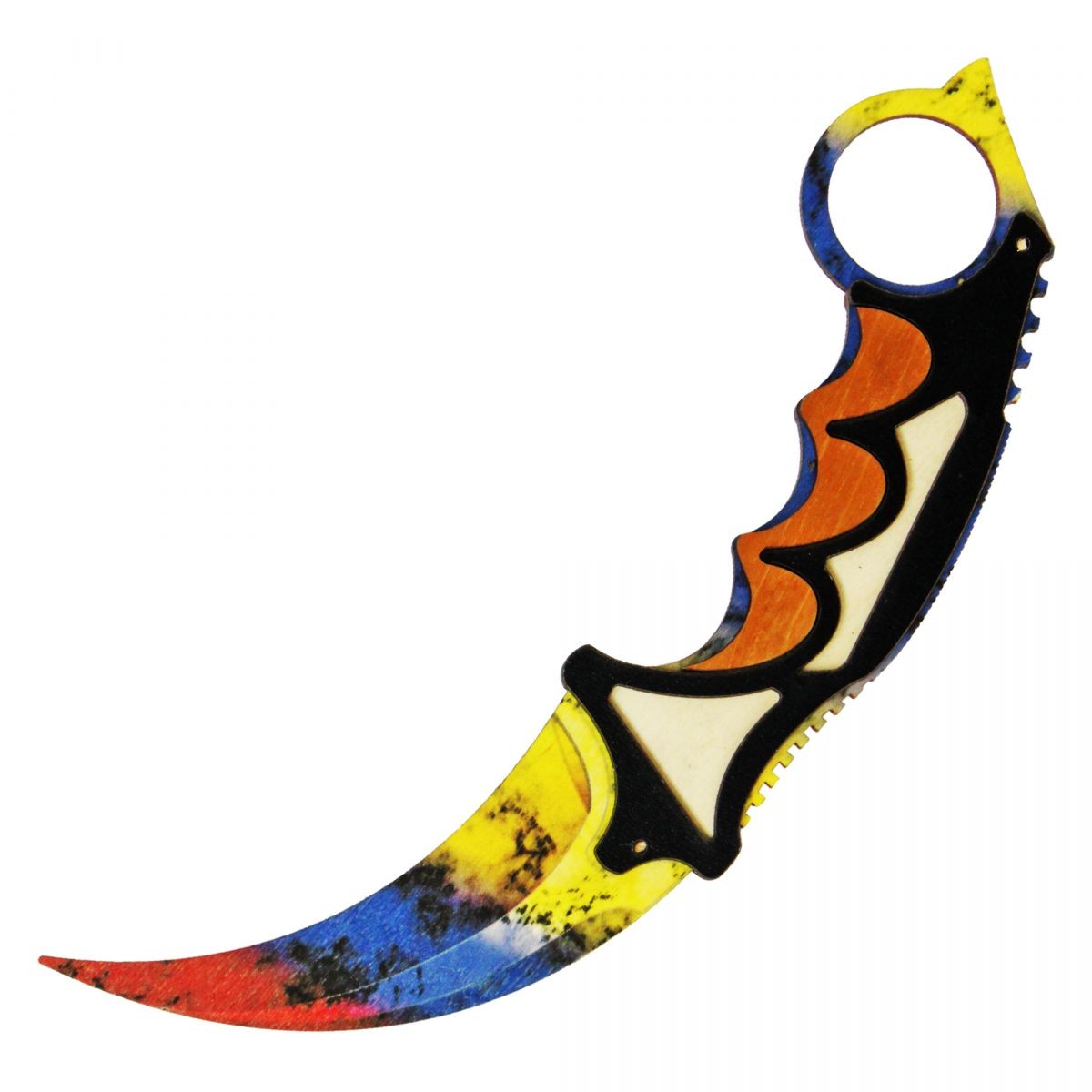 Ніж Керамбіт CS GO Marble fade – дерев'яний сувенір