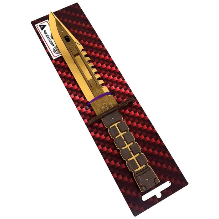 Сувенірний ніж M9 BAYONET Gold