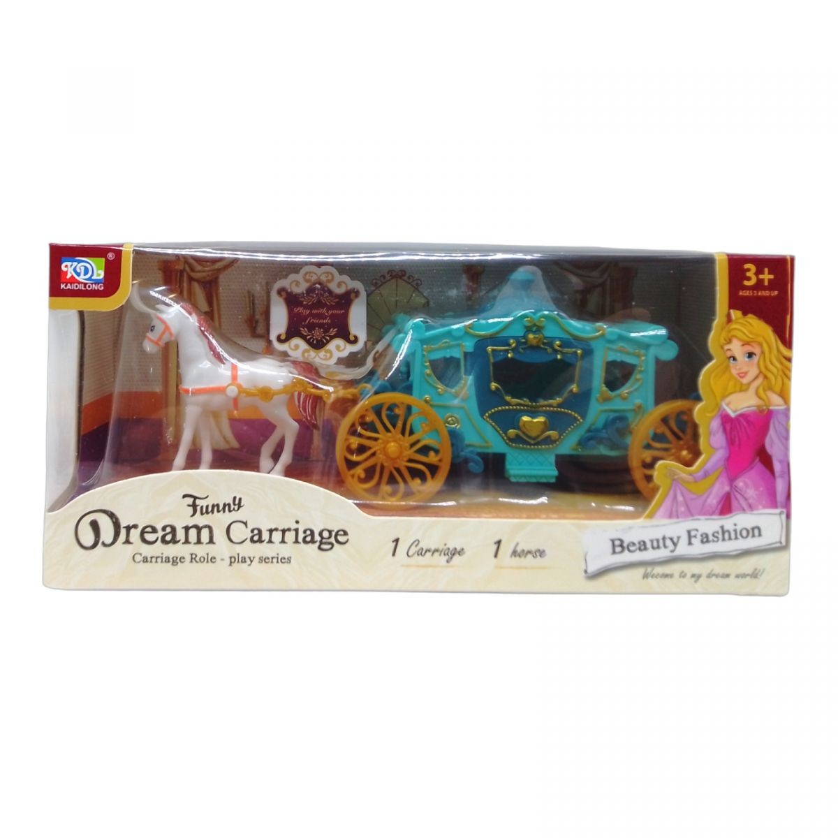 Ігровий набір Dream Carriage KAIDILONG бірюзовий