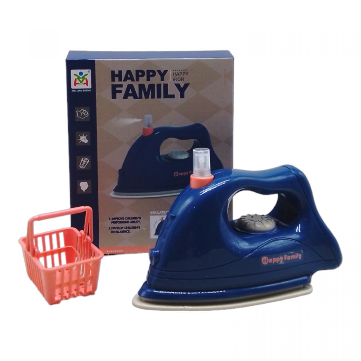 Праска іграшкова з вібрацією Happy family синя
