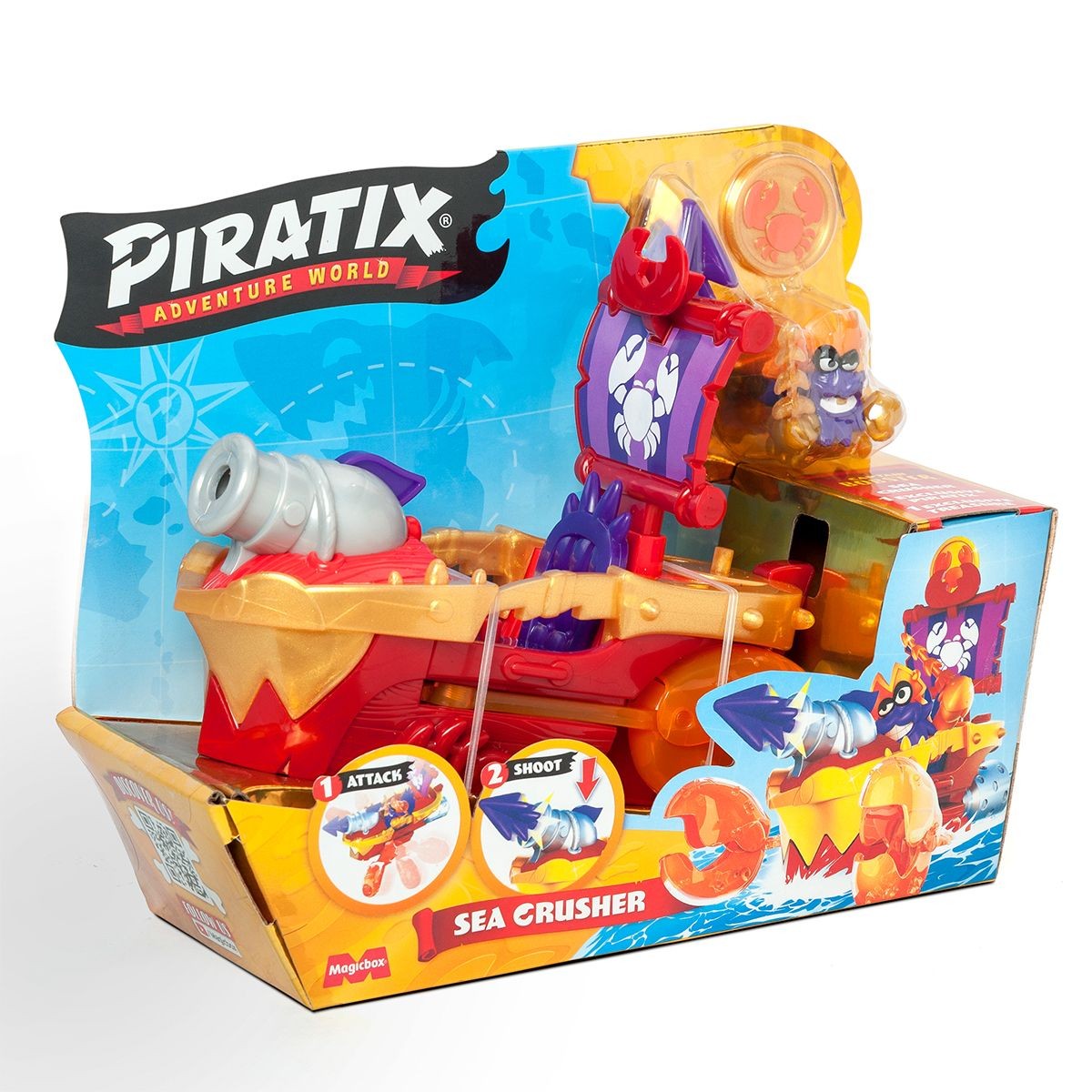 Ігровий набір PIRATIX S. Піратський корабель