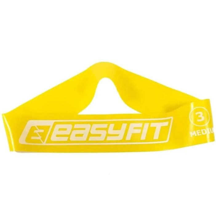 Гумове кільце Easyfit #3 жовте для фітнесу