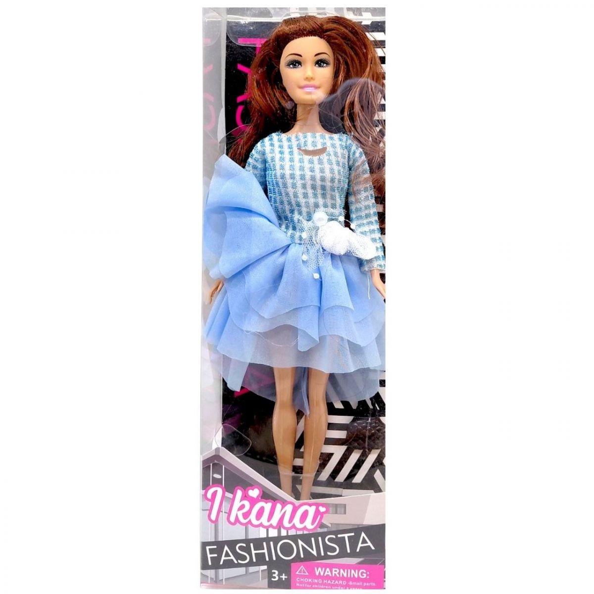 Лялька Fashionista 28 см блакитна купити