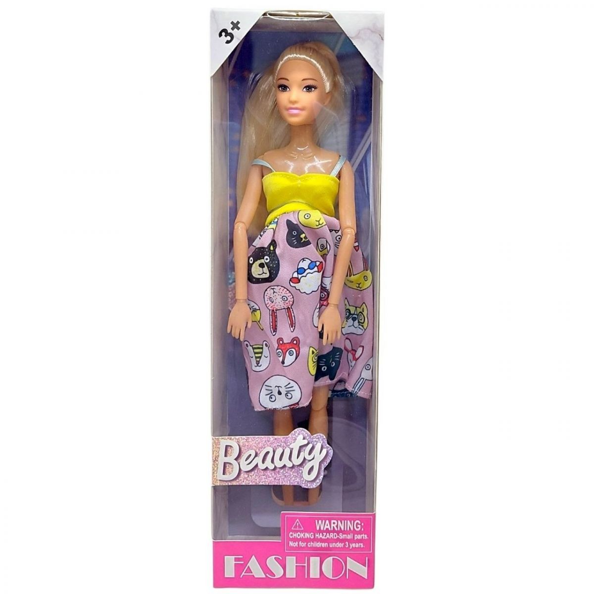 Лялька вагітна Fashion Beauty 29 см жовта купити